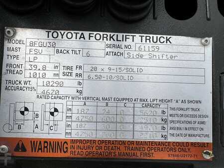 Diesel Forklifts 2014  Toyota 8FGU30 (16)