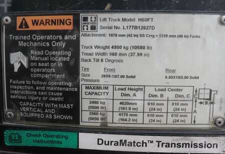 Propane Forklifts 2007  Hyster H60FT (2)