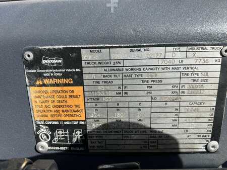 Diesel gaffeltruck 2012  Doosan D50C-5 (19)