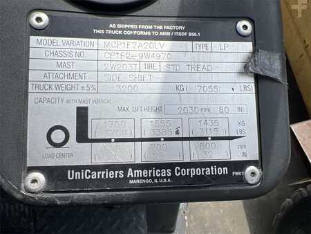 Propane Forklifts 2014  Unicarriers MCP1F2A20LV (7)