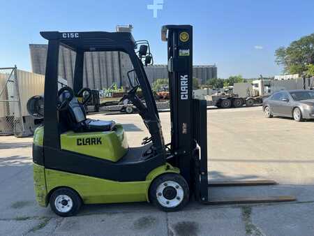Carretilla elevadora GLP 2007  Clark C15CL (3)