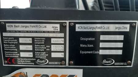 4-wiel elektrische heftrucks 2016  Baoli KBE30 (3)