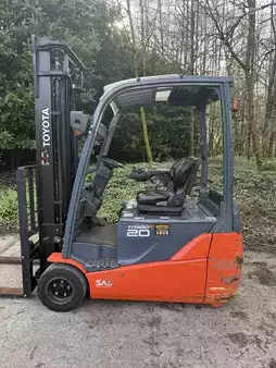 3-wiel elektrische heftrucks 2013  Toyota 8FBET20 (1)