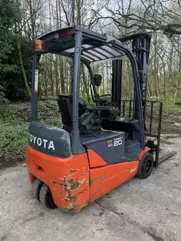 3-wiel elektrische heftrucks 2013  Toyota 8FBET20 (6)