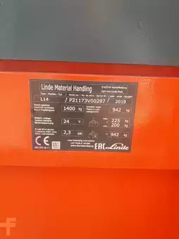 Hochhubwagen 2019  Linde L14 (2)