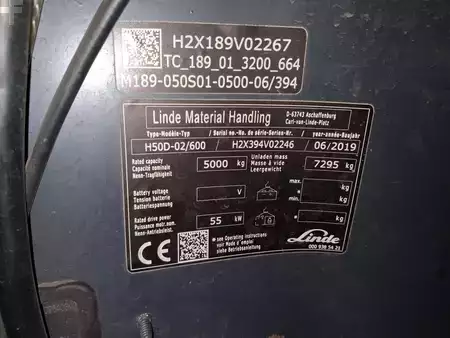 Diesel truck 2019  Linde H50D/600 (2)