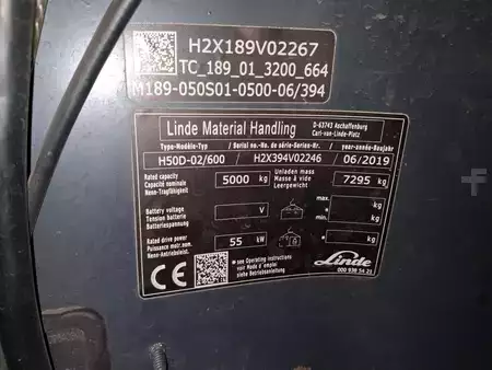 Diesel truck 2019  Linde H50D/600 (7)