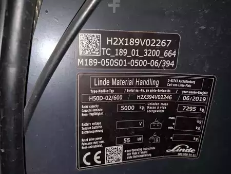 Diesel truck 2019  Linde H50D/600 (8)