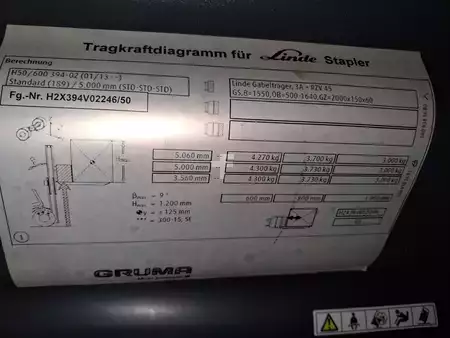 Diesel truck 2019  Linde H50D/600 (9)