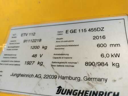 Carrelli retrattili 2016  Jungheinrich ETV112 (2)