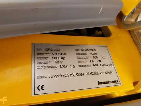 4-wiel elektrische heftrucks 2016  Jungheinrich EFG 320 (4)