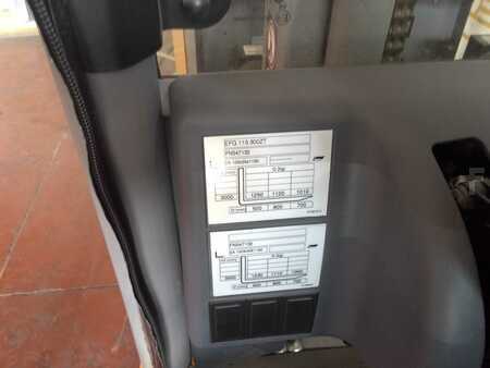 4-wiel elektrische heftrucks 2017  Jungheinrich EFG213 (3)