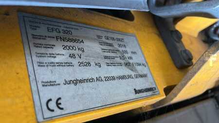 4-wiel elektrische heftrucks 2018  Jungheinrich EFG 320 (4)