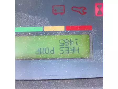 El truck - 3 hjulet 2006  Hyster J1.60 XMT, elek, triplex, side shift, accu 2024 (11)