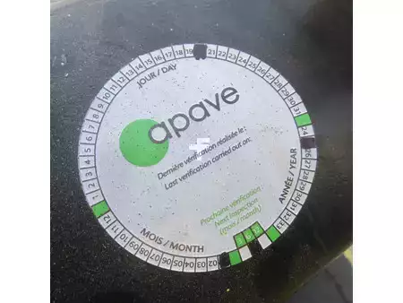 El truck - 3 hjulet 2006  Hyster J1.60 XMT, elek, triplex, side shift, accu 2024 (12)