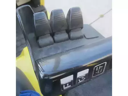 El truck - 3 hjulet 2006  Hyster J1.60 XMT, elek, triplex, side shift, accu 2024 (14)