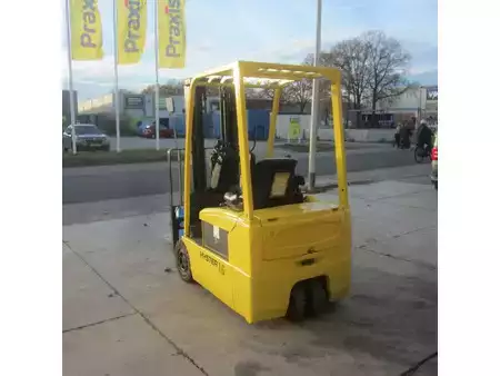 El truck - 3 hjulet 2006  Hyster J1.60 XMT, elek, triplex, side shift, accu 2024 (3)