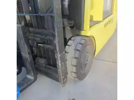 El truck - 3 hjulet 2006  Hyster J1.60 XMT, elek, triplex, side shift, accu 2024 (6)