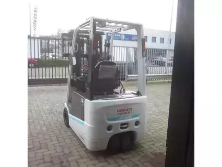 El Truck - 3-hjul 2015  Nissan Heftruck L16Q, elek., triplex, side shift, vorkverstelling. (4)