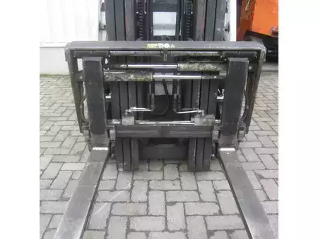 El Truck - 3-hjul 2015  Nissan Heftruck L16Q, elek., triplex, side shift, vorkverstelling. (9)