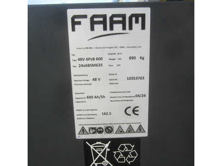 El Truck - 3-hjul 2006  Hyster J1.60 XMT, elek, triplomast, side shift, accu 2024 (9)