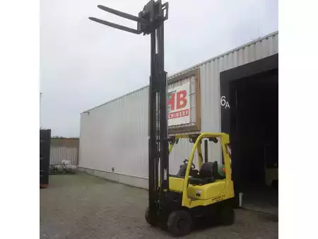 Gázüzemű targoncák 2008  Hyster H 1.8 FT, LPG-gas, triplo, side shift, kistenkantelaar. (6)