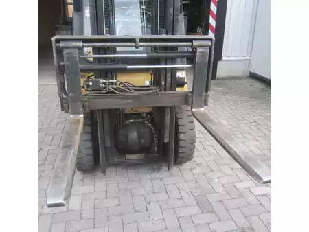 Chariots élévateurs GPL 2002  CAT Lift Trucks GP20K, LPG-gas, duplo, side shift, vorkverstelling. (8)