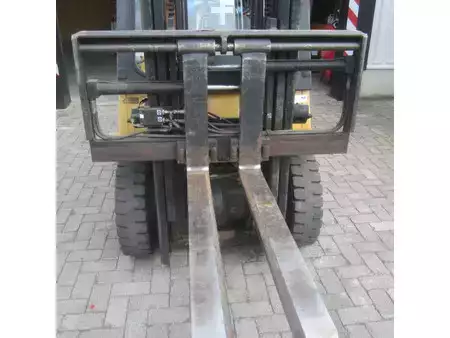 Chariots élévateurs GPL 2002  CAT Lift Trucks GP20K, LPG-gas, duplo, side shift, vorkverstelling. (9)