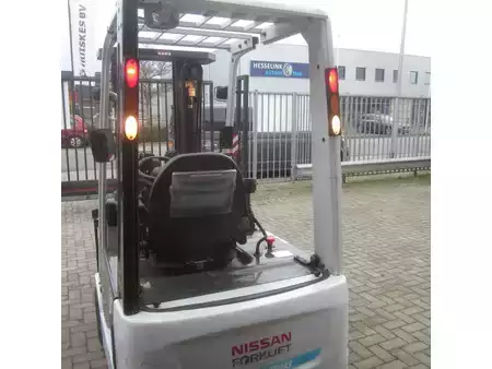 Elektromos 3 kerekű 2015  Nissan Heftruck L16Q, elek., triplex, side shift, vorkverstelling. (12)