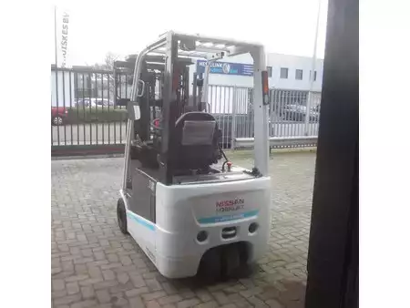 Elektromos 3 kerekű 2015  Nissan Heftruck L16Q, elek., triplex, side shift, vorkverstelling. (4)