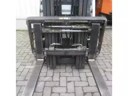 Elektromos 3 kerekű 2015  Nissan Heftruck L16Q, elek., triplex, side shift, vorkverstelling. (9)