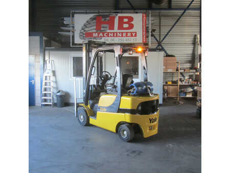 LPG VZV 2015  Yale Heftruck GLP20LX, LPG, duplo, side shift. (2)