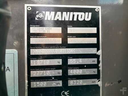 Telescopic forklift rigid 2019  Manitou MT1840 EASY 75D (16)