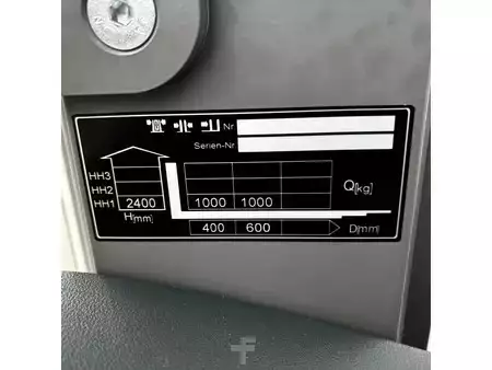 Vertikální vychystávací vozík 2019  Jungheinrich EKS 110Z 160 E 1200mm (7)