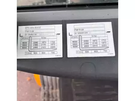 Carrelli elettrici 4 ruote 2020  Jungheinrich EFG 430k 6000 DZ (5)