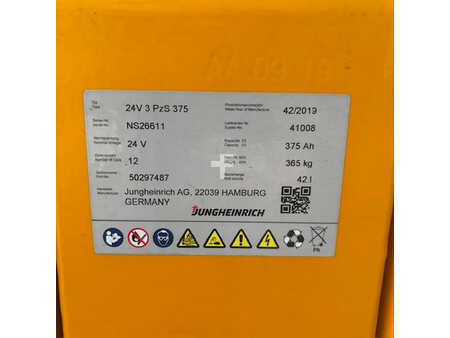 Vysokozdvižný vozík se sedadlem pro řidiče 2019  Jungheinrich ESC 216 5250 DZ 1150mm (5)