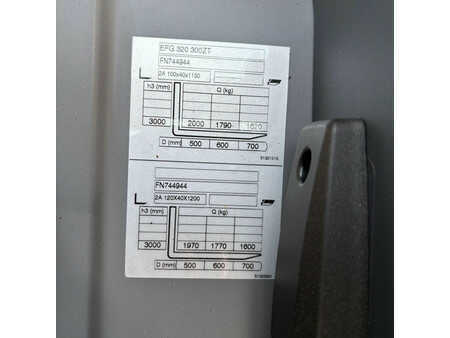 Elektro čtyřkolový VZV 2025  Jungheinrich EFG 320 ZT 3000 mm (7)