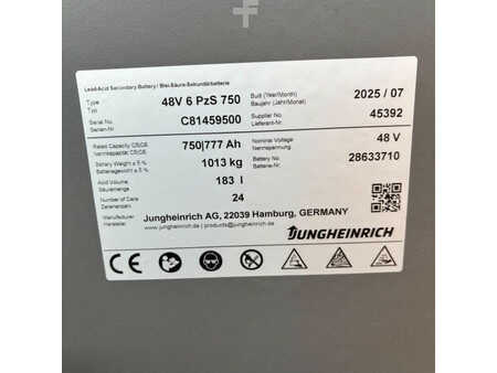 Elektro čtyřkolový VZV 2025  Jungheinrich EFG 320 ZT 3000 mm (9)