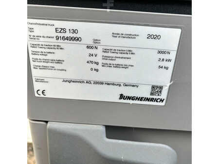 Chariots tracteurs 2020  Jungheinrich EZS 130 (5)