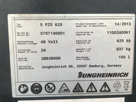 Elektromos 4 kerekű 2013  Jungheinrich Jungheinrich EFG 316 -nur 2.880h- Kabine- Heizung- Seitenschieber (8)