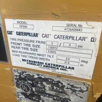 Carretilla elevadora GLP 2018  CAT Lift Trucks GP25N5 (4)