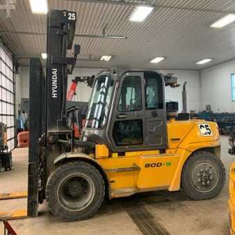 Diesel Forklifts  Hyundai 80D-9 (1)
