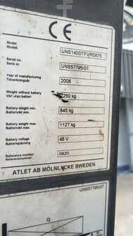 Työntömastotrukki 2008  Atlet UND 140 DTF VRE675 (3)