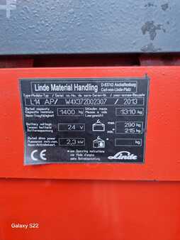 Hochhubwagen 2013  Linde l14/AP (6)