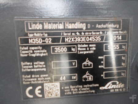 Dieselstapler 2014  Linde H35D (5)