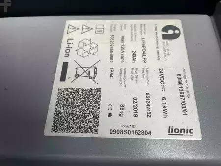 Tractor de arrastre 2019  Still LTX50  LIION (4)