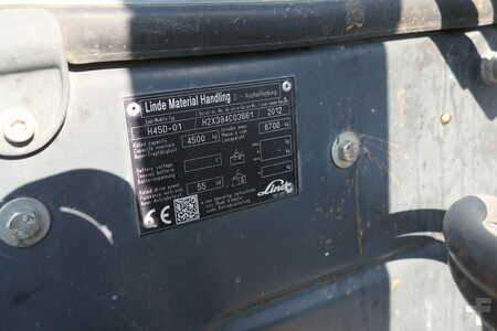 Diesel gaffeltruck 2012  Linde H 45 D - 01 394 (13)