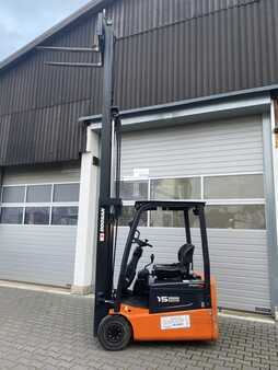 3-wiel elektrische heftrucks 2010  Doosan B15 T-5 (3)