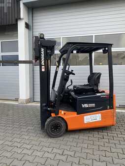3-wiel elektrische heftrucks 2010  Doosan B15 T-5 (2)