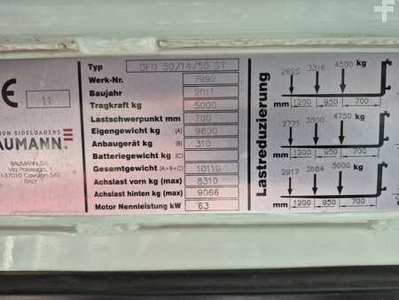 Boční vysokozdvižný vozík 2011  Baumann DFQ 50/14/50ST (9)